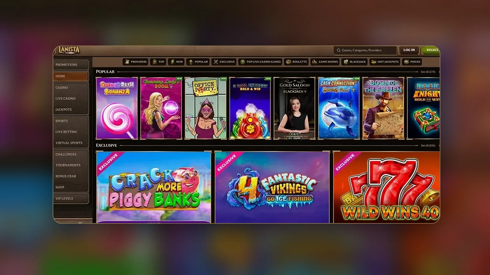 Lanista casino recensioni