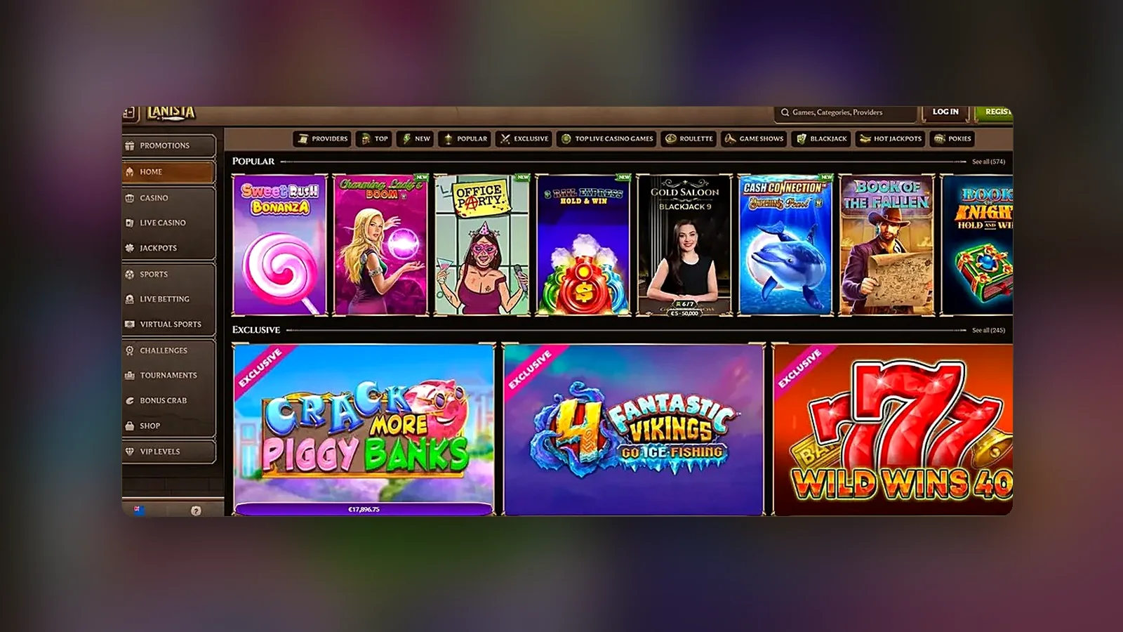 Lanista slot